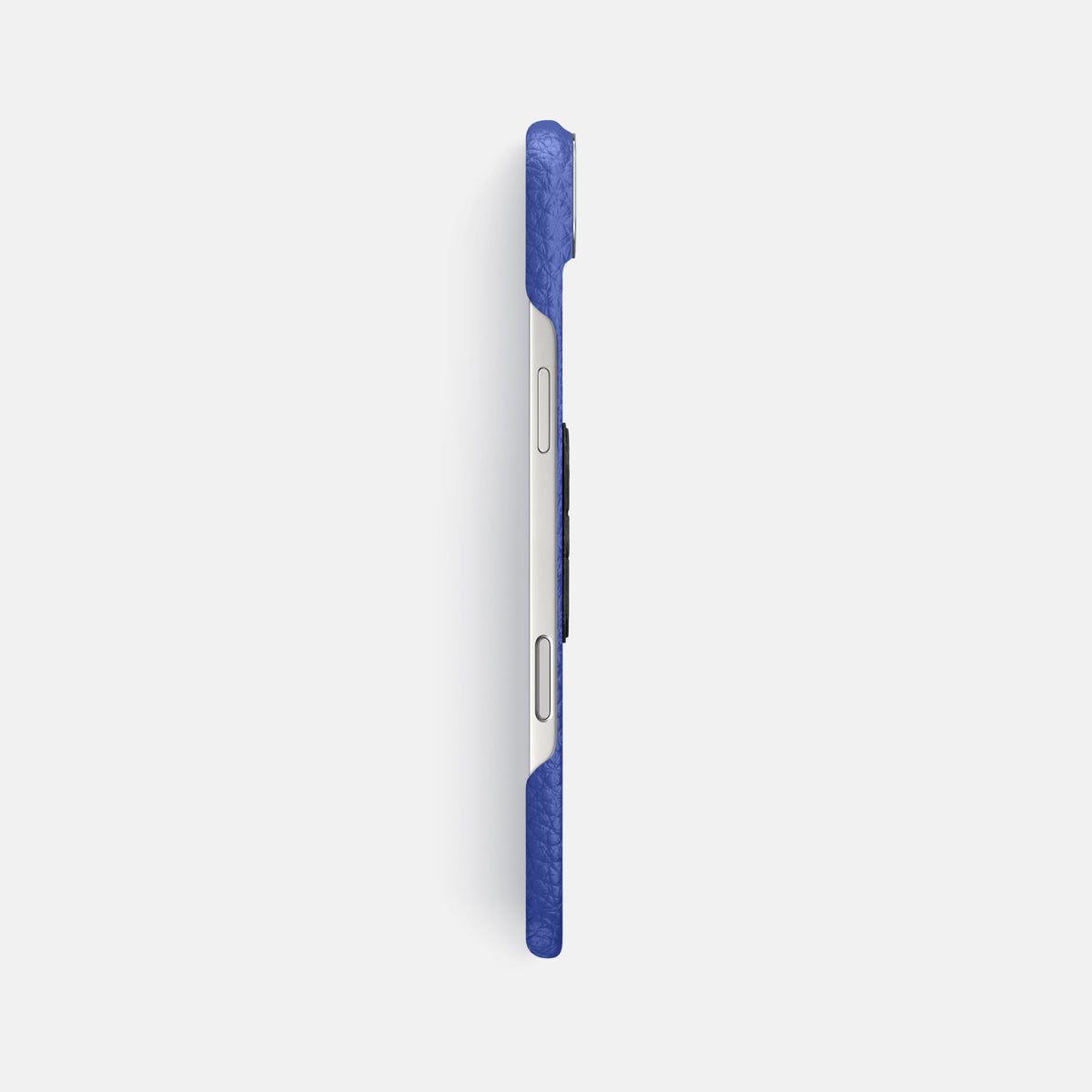 Classic Case With Carbon Skull For iPhone 17 Air In Calf -3 | Royal-Blue-Steel