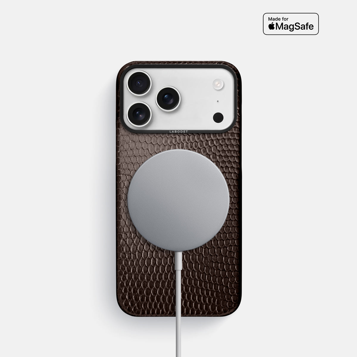 Classic Case For iPhone 17 Pro In Lizard -5 | Brown-Black
