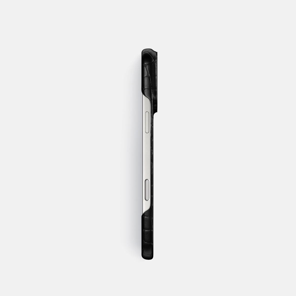 Classic Case For iPhone 17 Pro In Alligator -3 | Black-Black