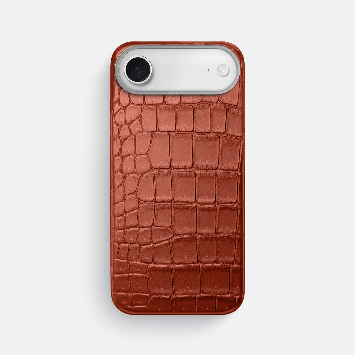 Classic Case For iPhone 17 Air In Porosus Crocodile -1 | Nuts-Steel