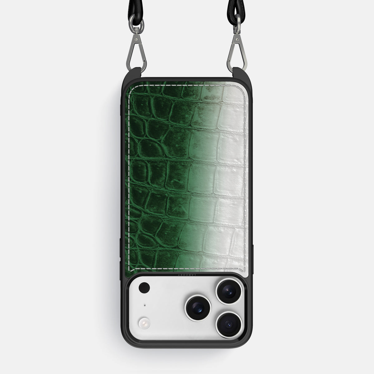 Crossbody Sport Case For iPhone 17 Pro Max In Himalayan Crocodile -1 | Green
