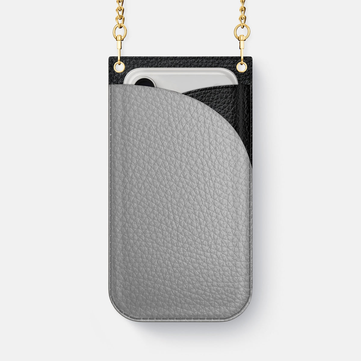 Crossbody Bag For iPhone 18 Pro Max In Calf -1 | Nuage-Gold