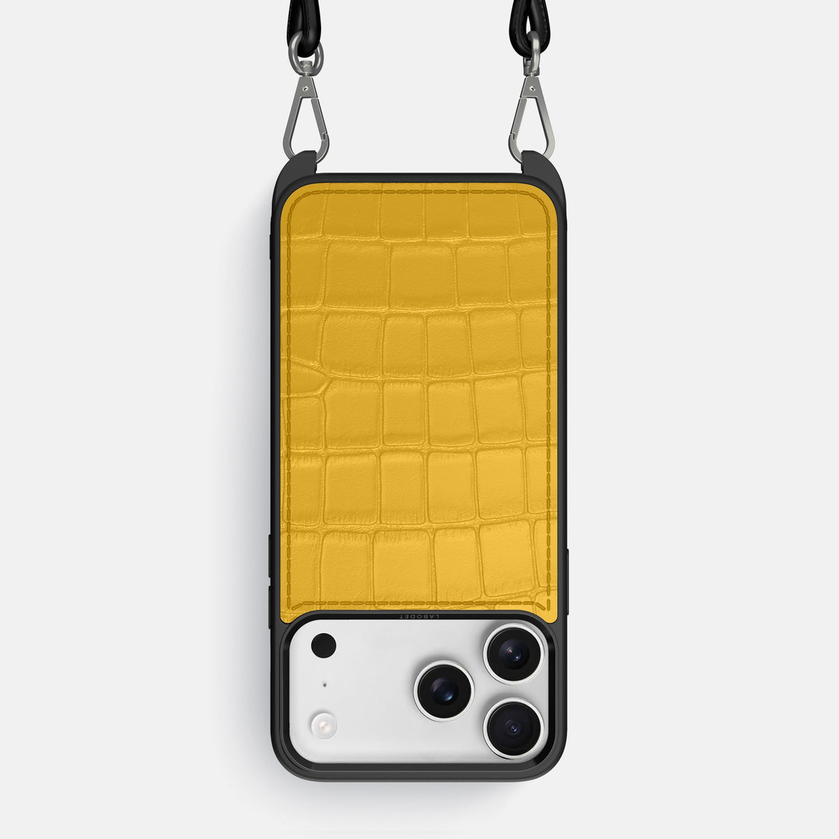 Crossbody Sport Case For iPhone 18 Pro Max In Alligator -1 | Yellow