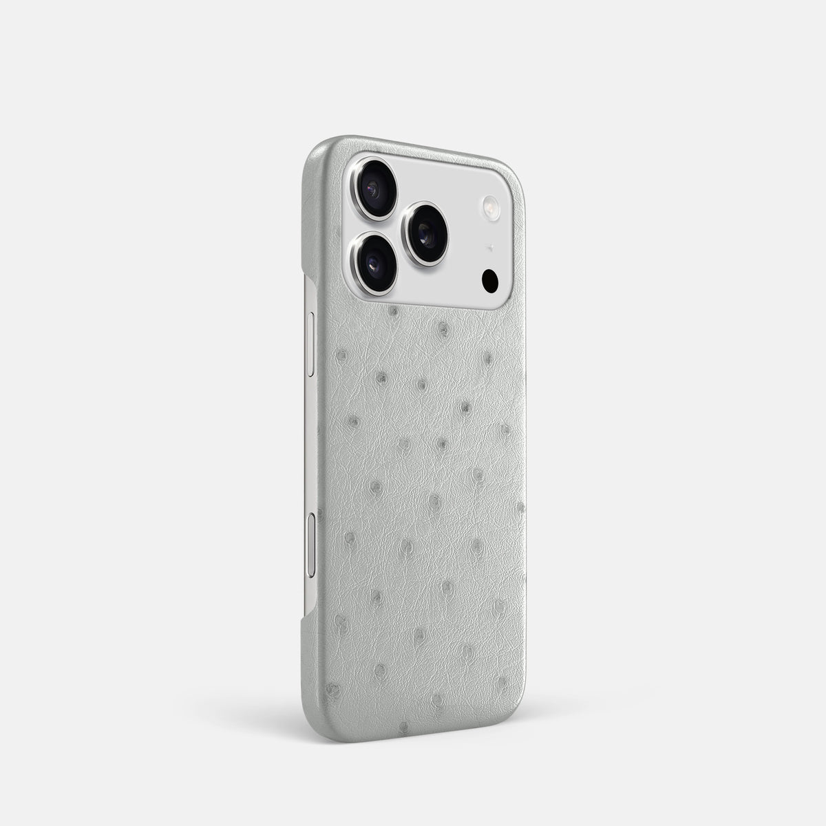 Slim Case For iPhone 17 Pro In Ostrich -2 | White