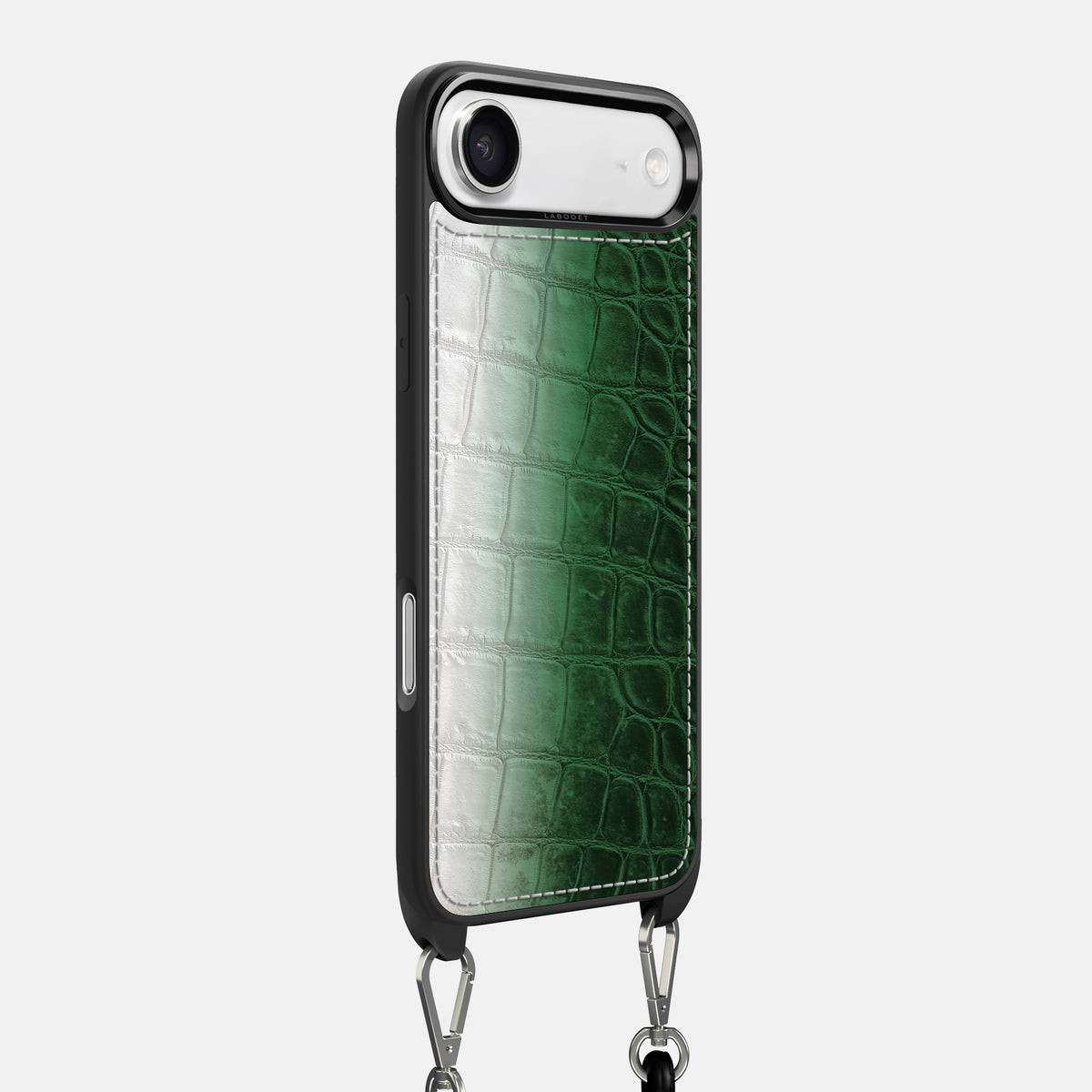 Crossbody Sport Case For iPhone 17 Air In Himalayan Crocodile -2 | Green