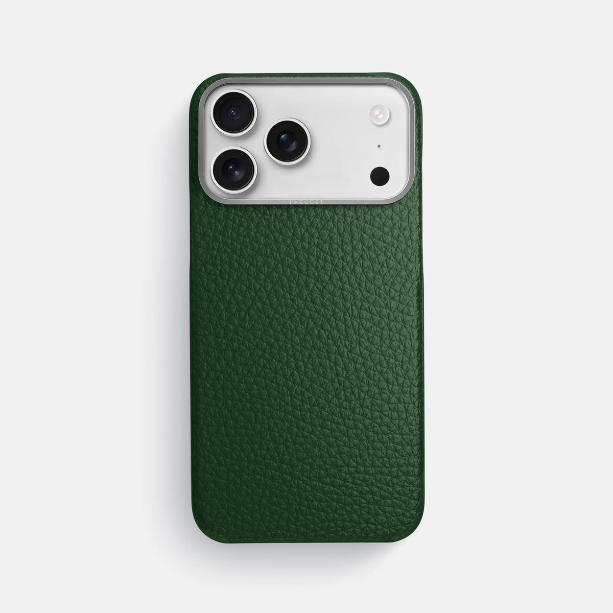 Classic Case For iPhone 18 Pro Max In Calf -1 | Dark-Green-Steel