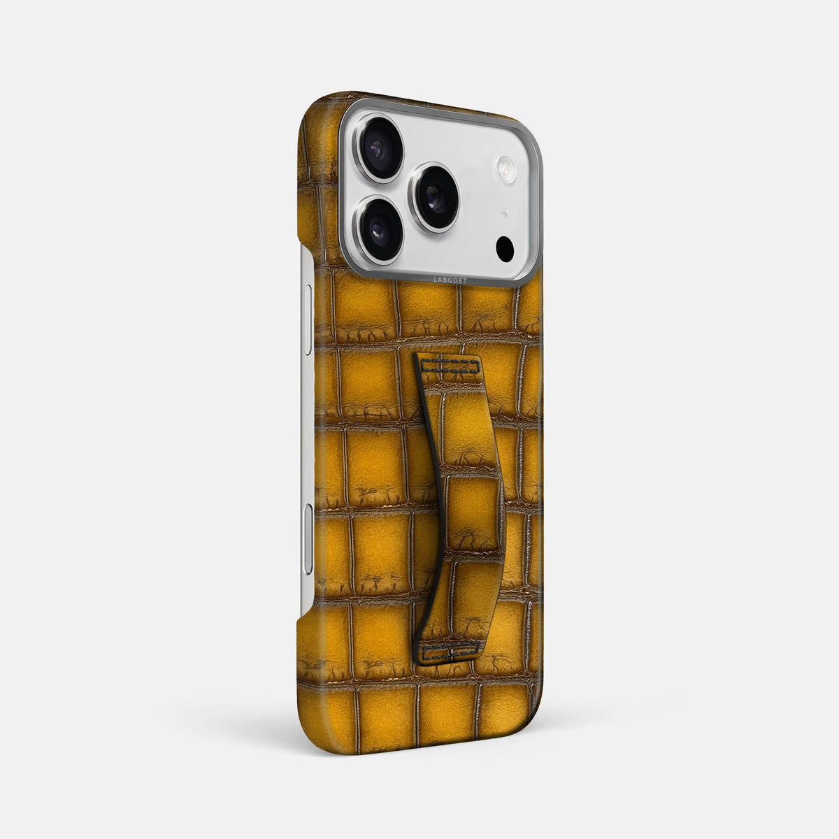 Finger Case For iPhone 18 Pro Max In Patina Alligator -2 | Sydney-Steel