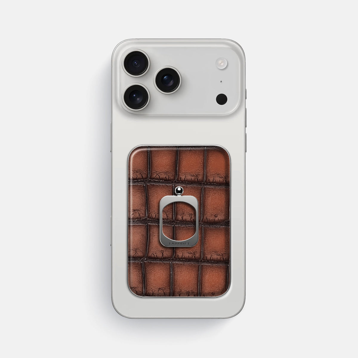 MagSafe Ring For iPhone 18 Pro Max In Patina Alligator -2 | Baobab-Steel