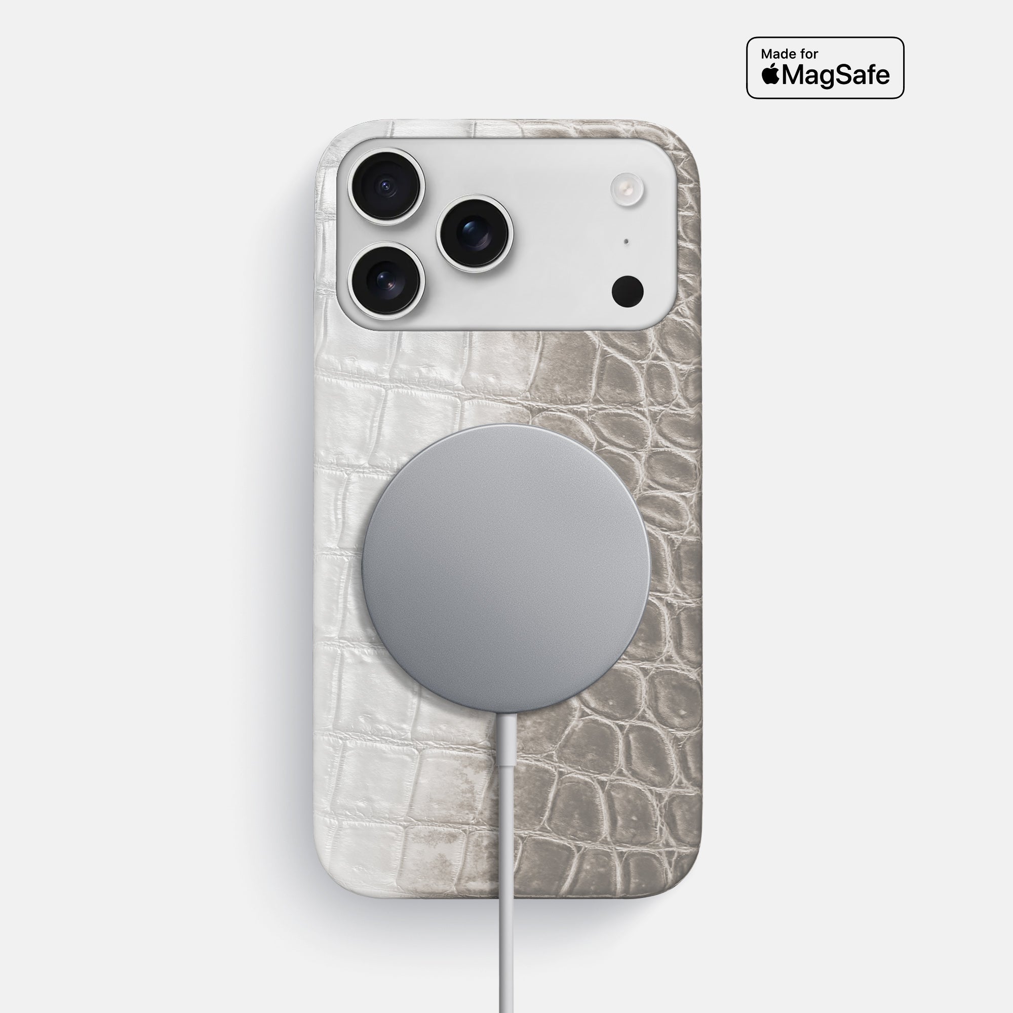 Slim Case For iPhone 17 Pro Max In Himalayan Crocodile – Labodet