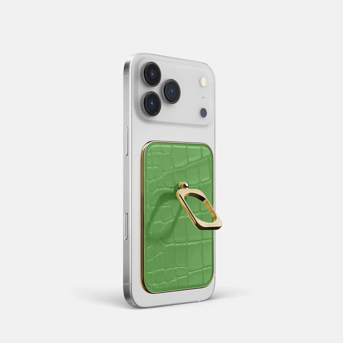 MagSafe Ring For iPhone 17 Pro In Alligator -2 | Apple-Green-Gold