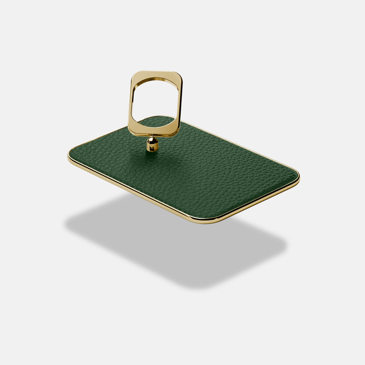 MagSafe Ring For iPhone 17 Pro In Calf -4 | Dark-Green-Gold