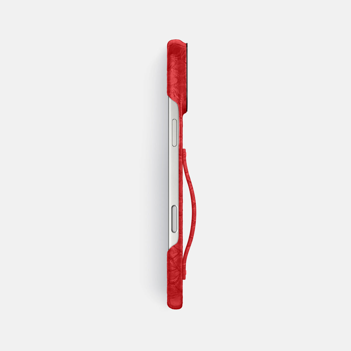 Finger Case For iPhone 17 Pro Max In Python -3 | Red-Black