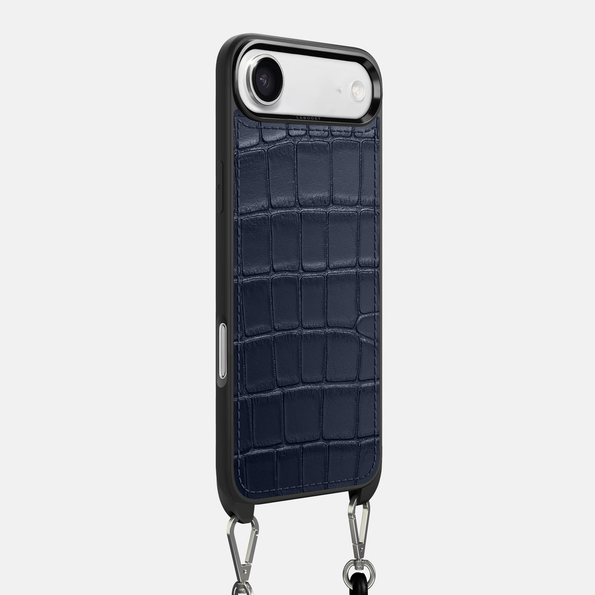 Crossbody Sport Case For iPhone 17 Air In Alligator -2 | Navy-Blue