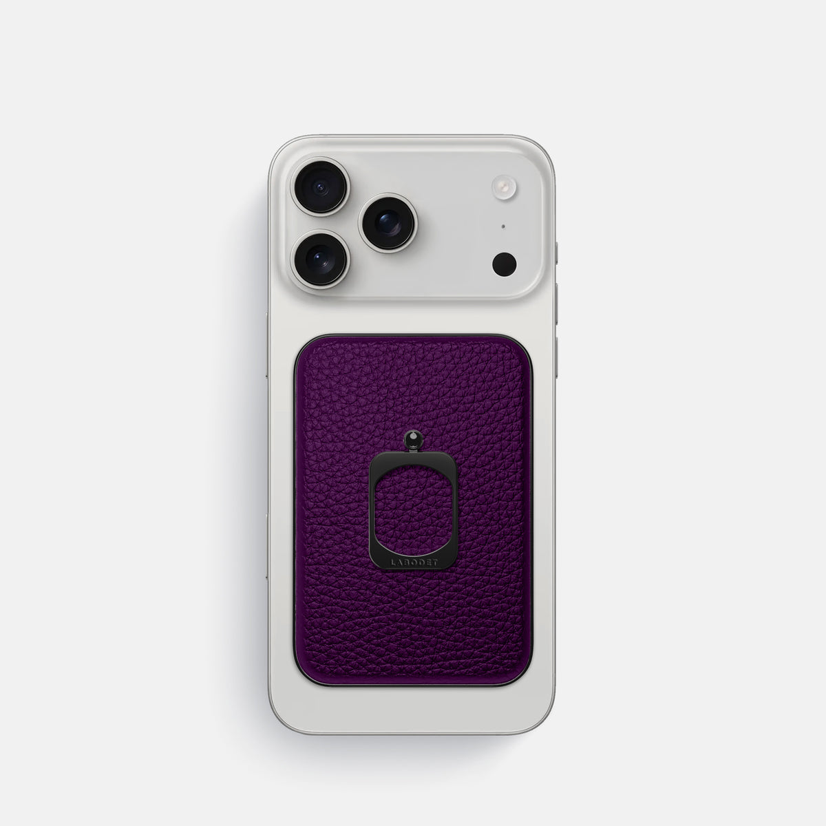 MagSafe Ring For iPhone 17 Pro In Calf -2 | Violet-Black