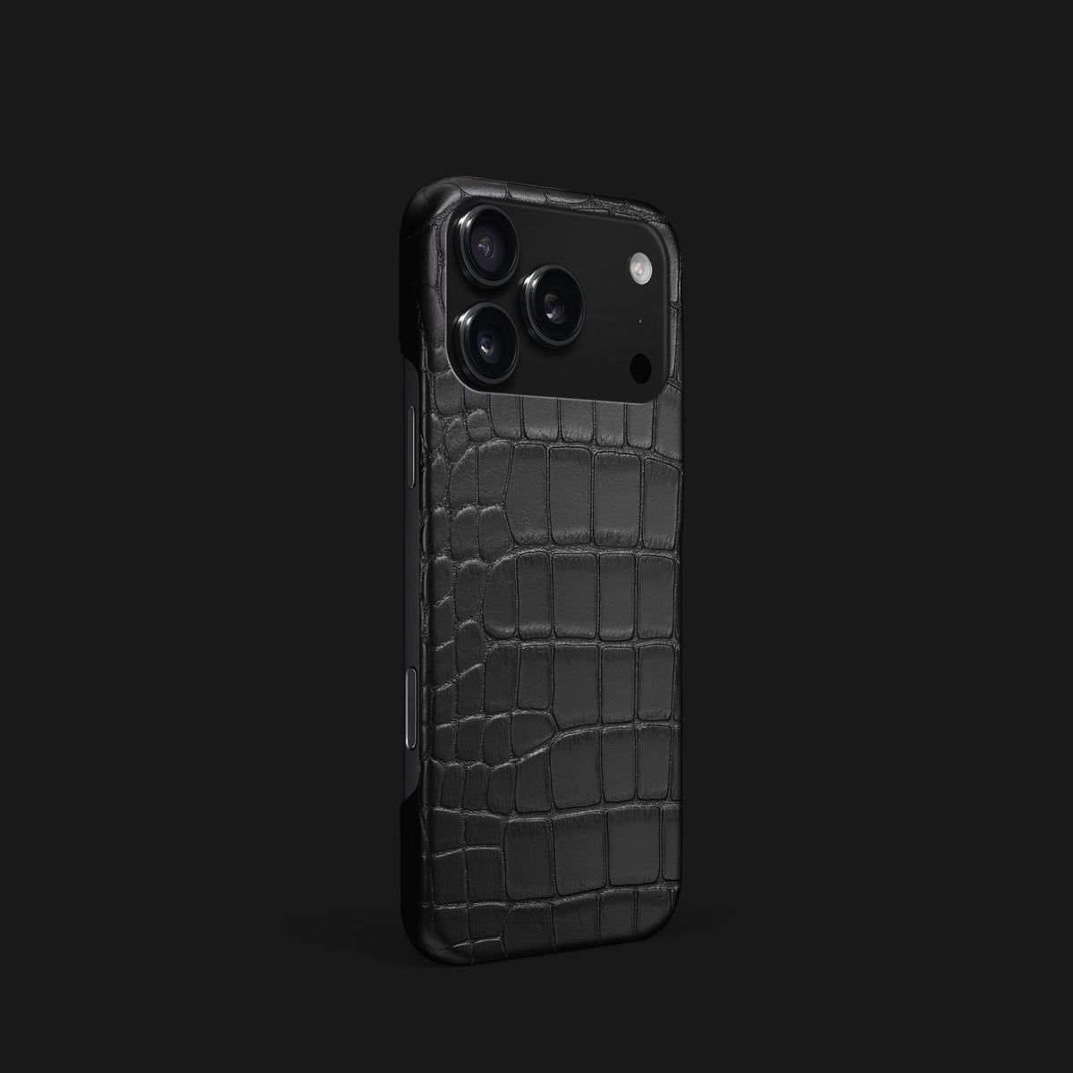 Slim Case Edition Black For iPhone 17 Pro In Alligator -2 | Edition-Black