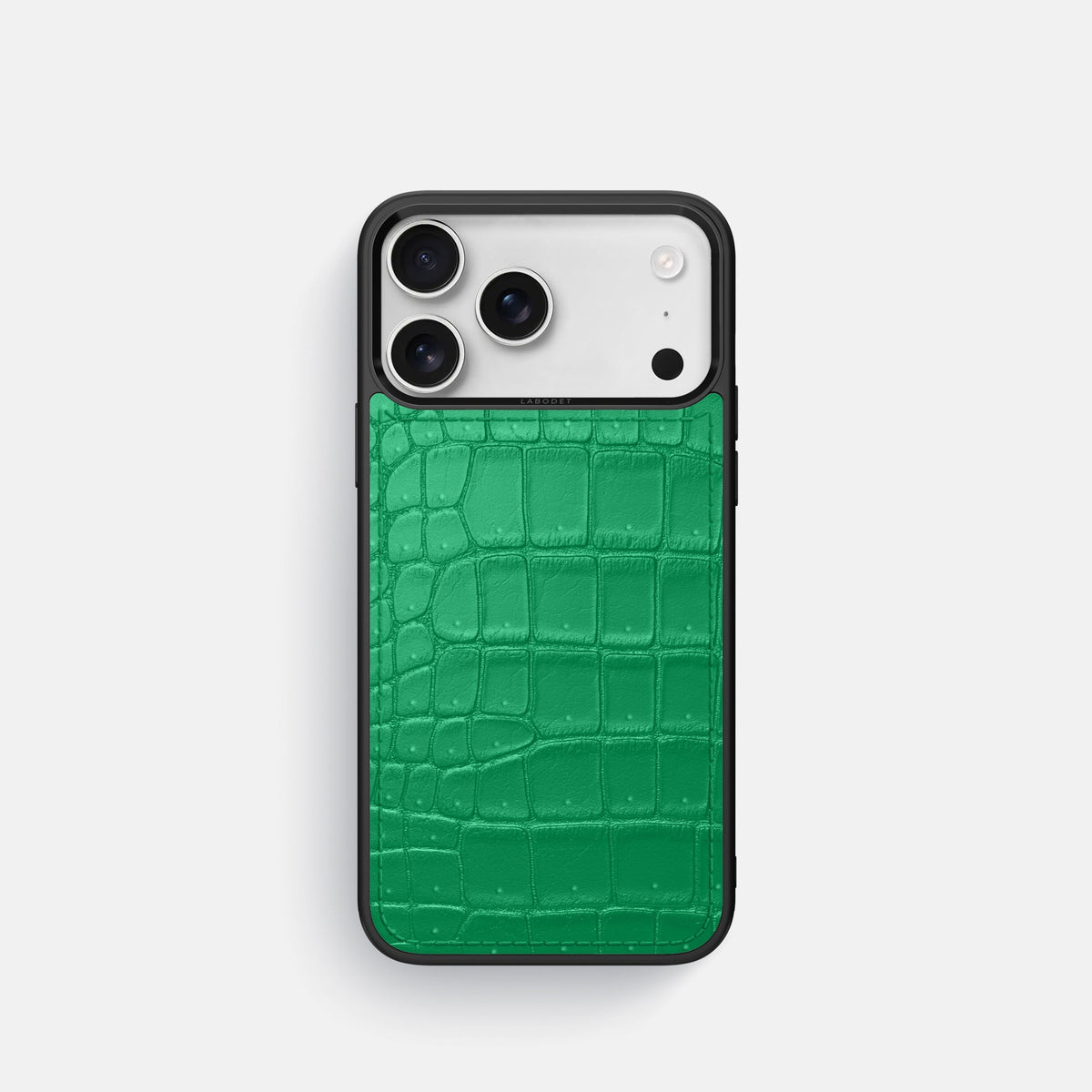 Sport Case For iPhone 18 Pro In Porosus Crocodile -1 | Cactus-Green