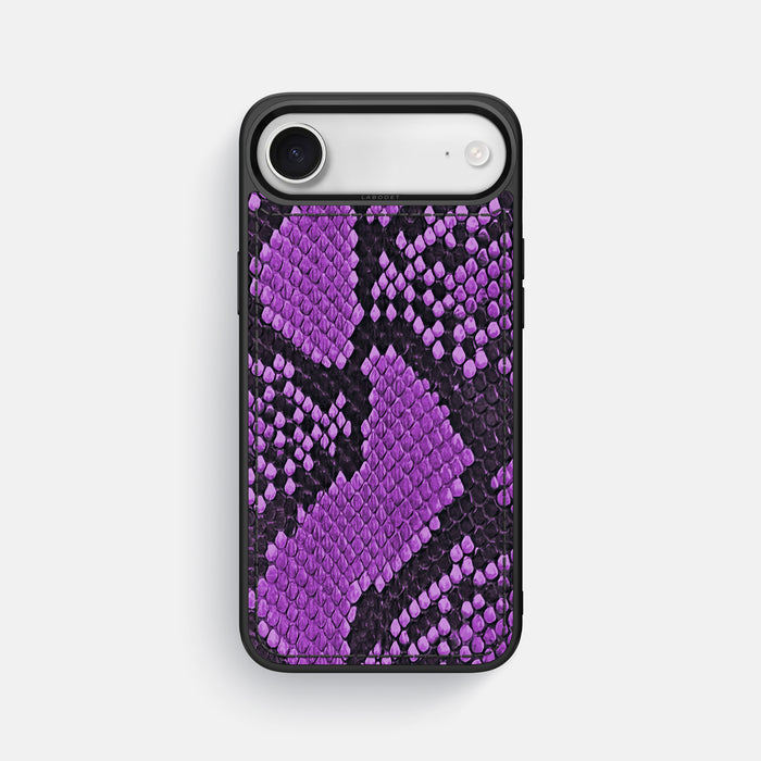 Sport Case For iPhone 17 Air In Deluxe Python -1 | Purple