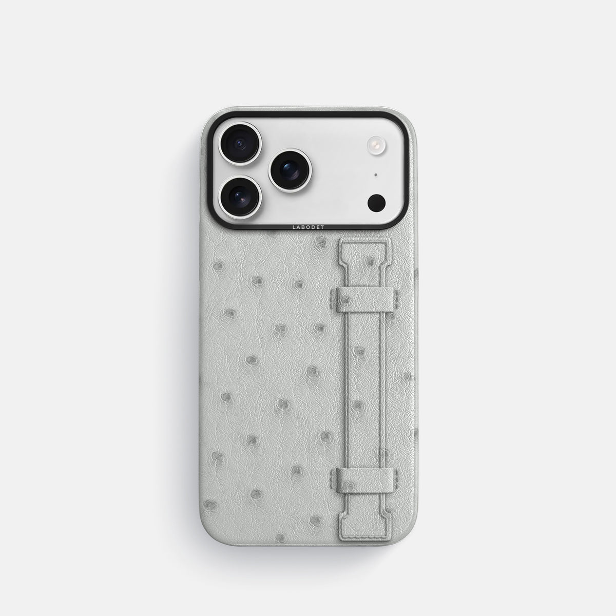 Handle Case For iPhone 17 Pro In Ostrich -1 | White-Black
