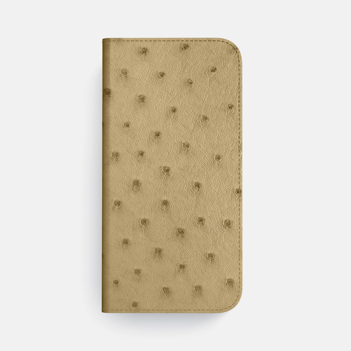 Folio Case For iPhone 17 Pro Max In Ostrich -4 | Desert-Sand-Steel