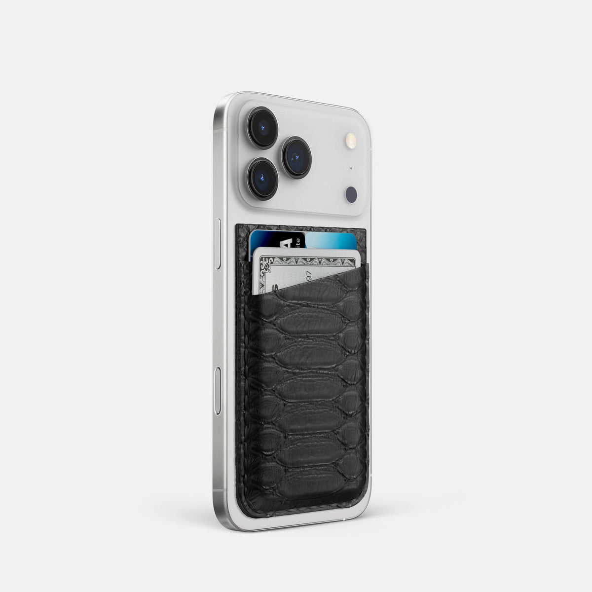 MagSafe Wallet For iPhone 18 Pro In Python -2 | Black
