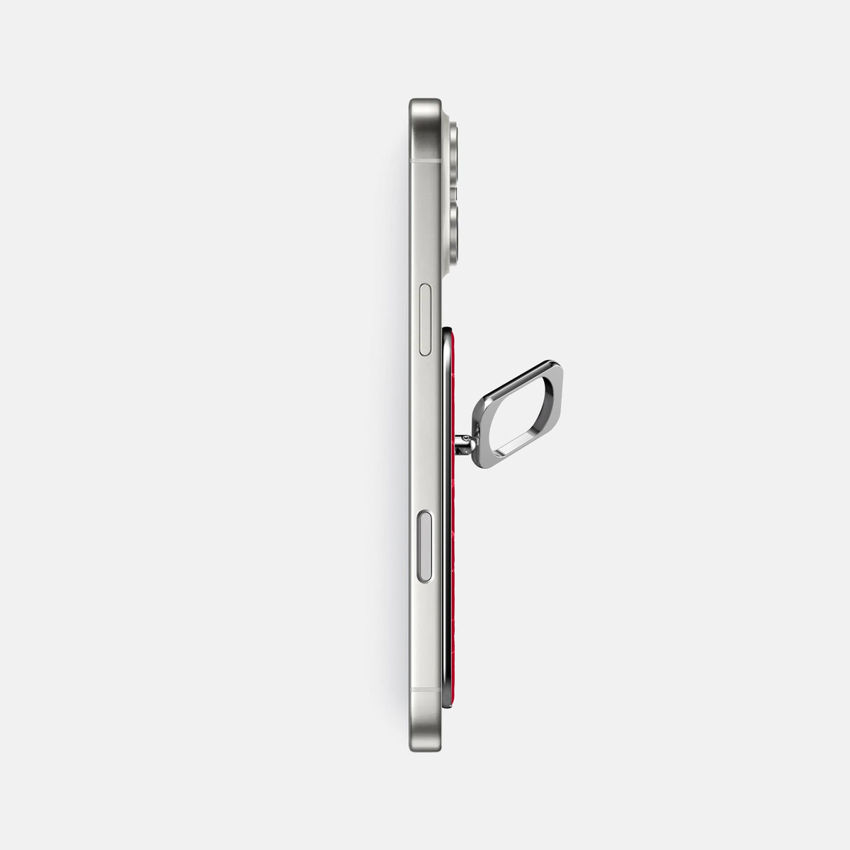 MagSafe Ring For iPhone 18 Pro Max In Shiny Alligator -3 | Cherry-Steel