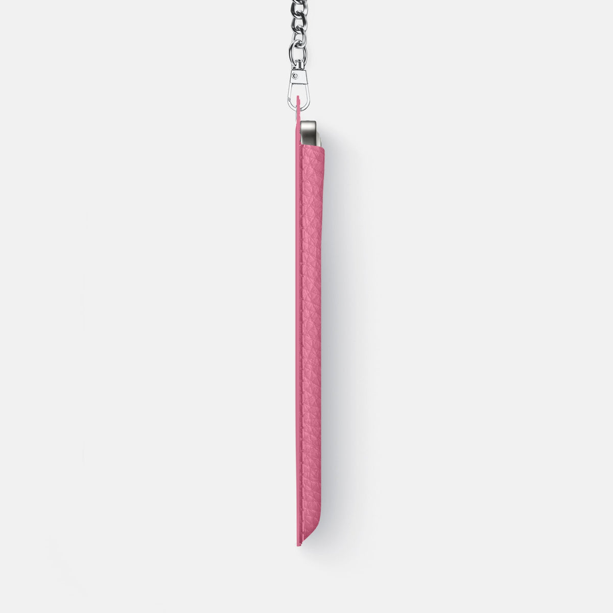 Crossbody Bag For iPhone 18 Pro Max In Calf -4 | Pink-Steel