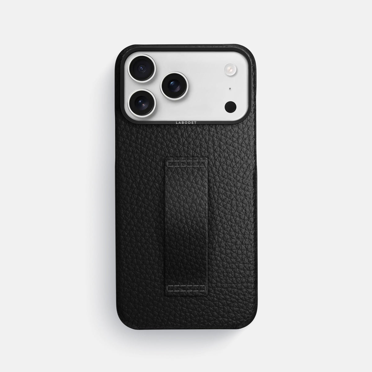 Finger Case For iPhone 18 Pro Max In Calf -1 | Black-Black