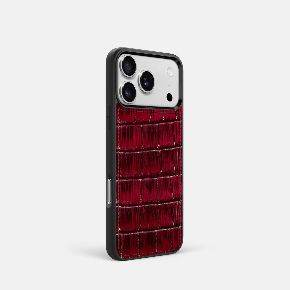 Sport Case For iPhone 18 Pro In Patina Alligator -2 | Havana-Burgundy