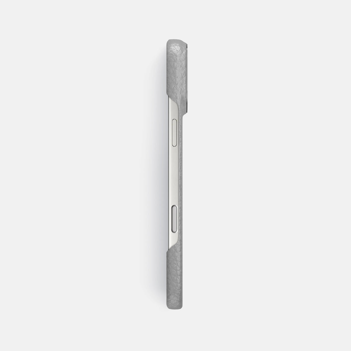 Classic Case For iPhone 17 Pro Max In Calf -3 | Nuage-Steel