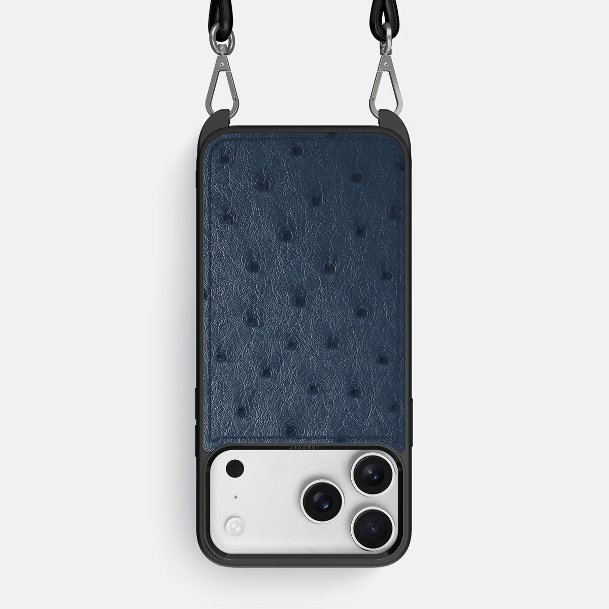 Crossbody Sport Case For iPhone 17 Pro Max In Ostrich -1 | Navy-Blue