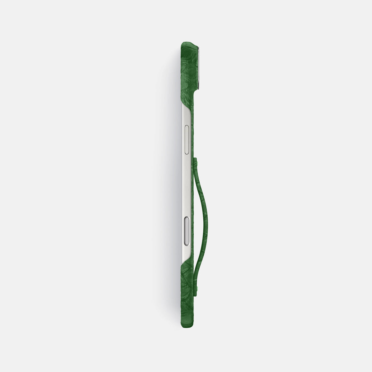Finger Case For iPhone 17 Air In Python -3 | Green-Steel