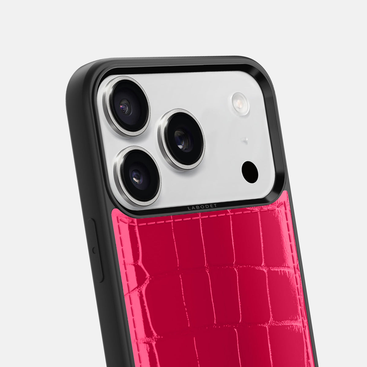 Sport Case For iPhone 18 Pro Max In Shiny Alligator -6 | Pink-Panther