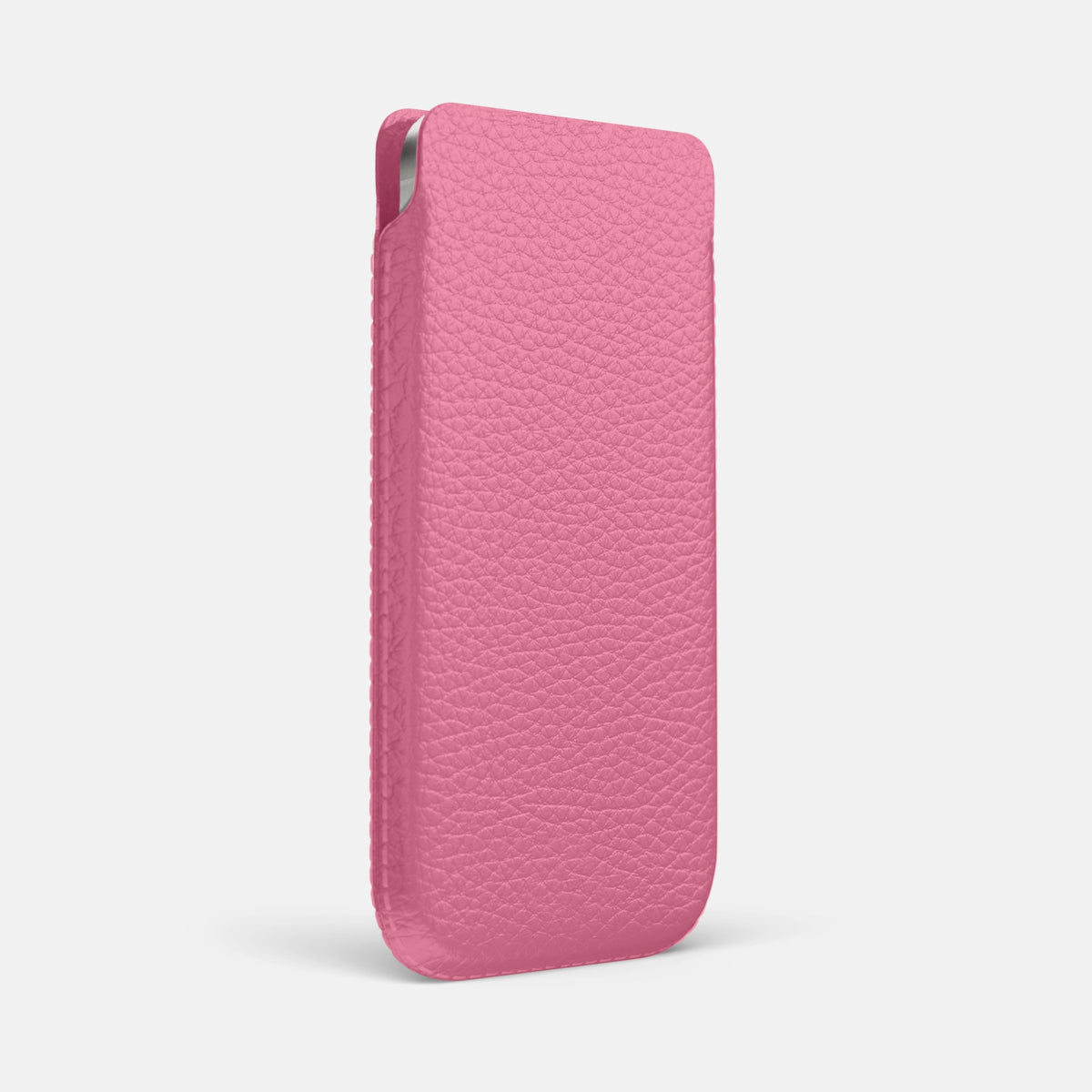 Pouch Case For iPhone 18 Pro Max In Calf -2 | Pink