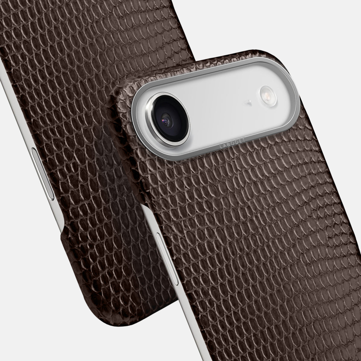 Classic Case For iPhone 17 Air In Lizard -6 | Brown-Steel