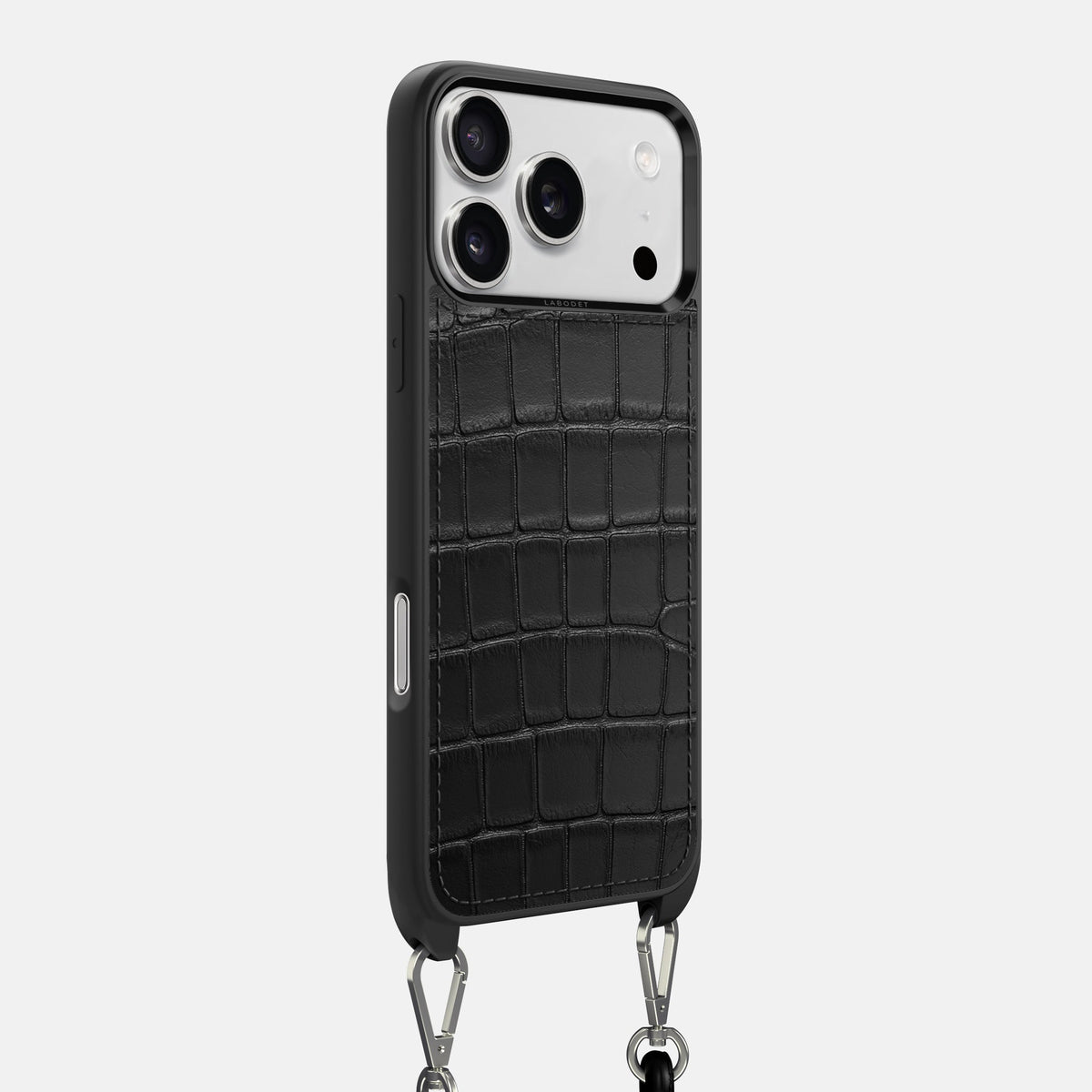 Crossbody Sport Case For iPhone 18 Pro Max In Alligator -2 | Black