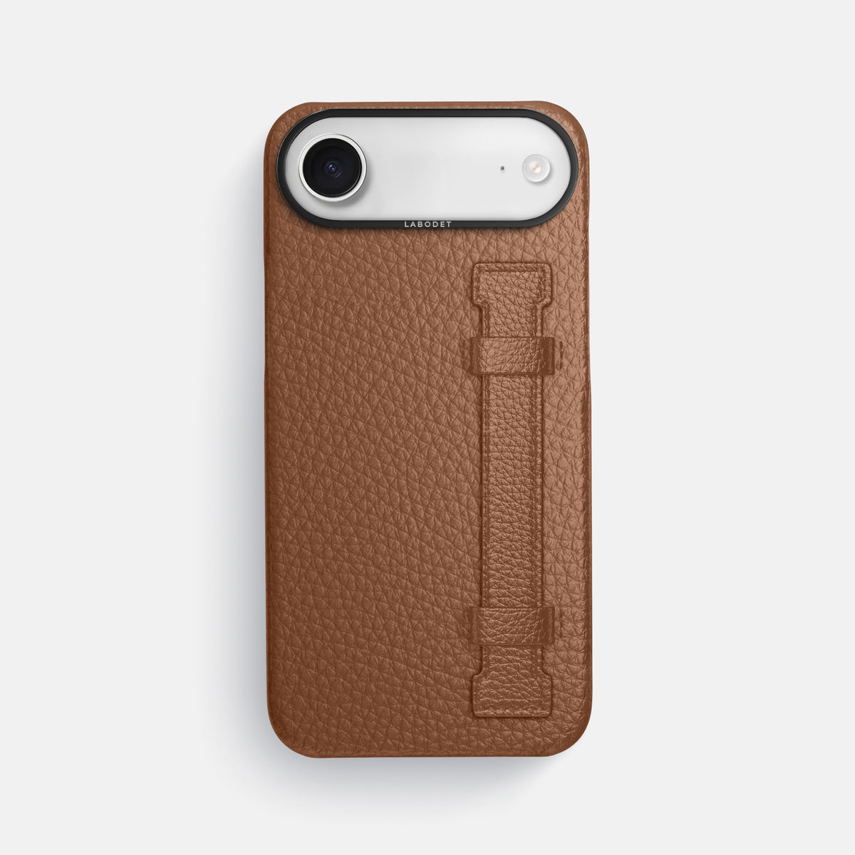 Handle Case For iPhone 17 Air In Calf -1 | Caramel-Black