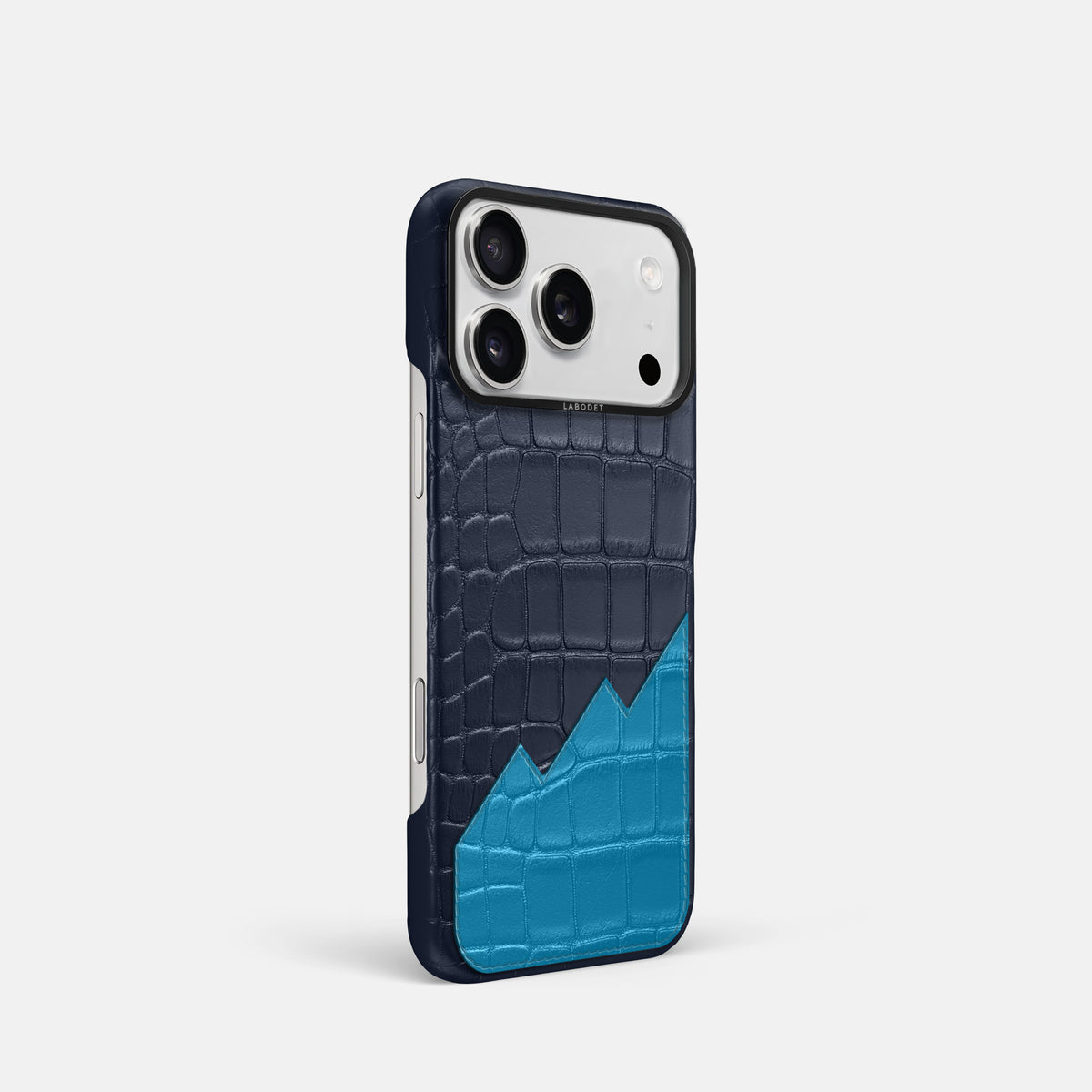 Classic Case With UpOnly For iPhone 17 Pro In Alligator -2 | Navy-Blue-Black