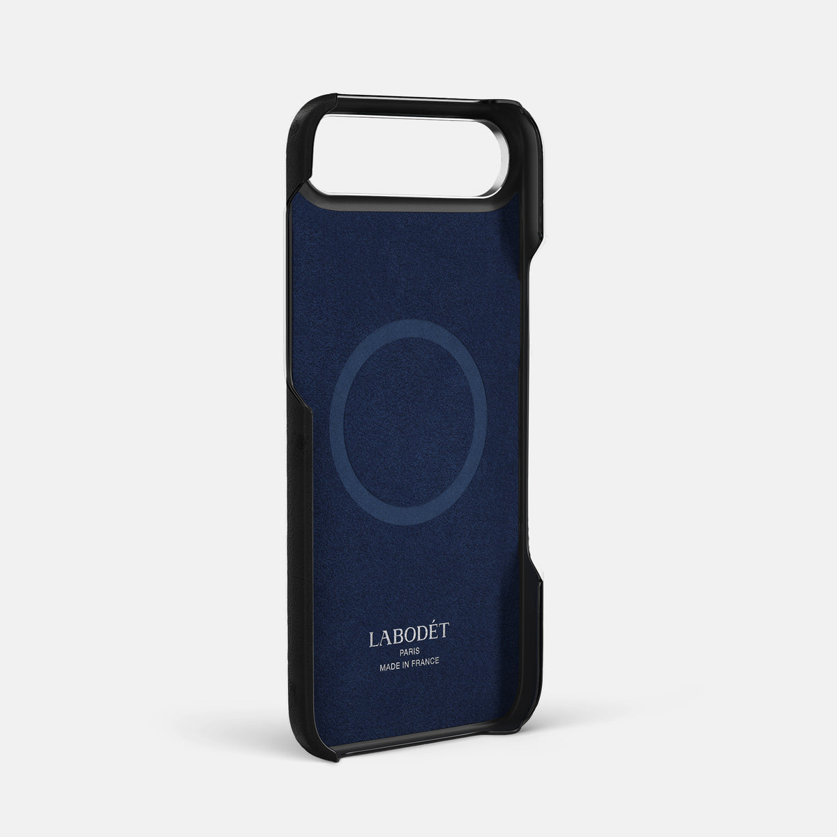 Finger Case For iPhone 17 Air In Ostrich -4 | Black-Steel