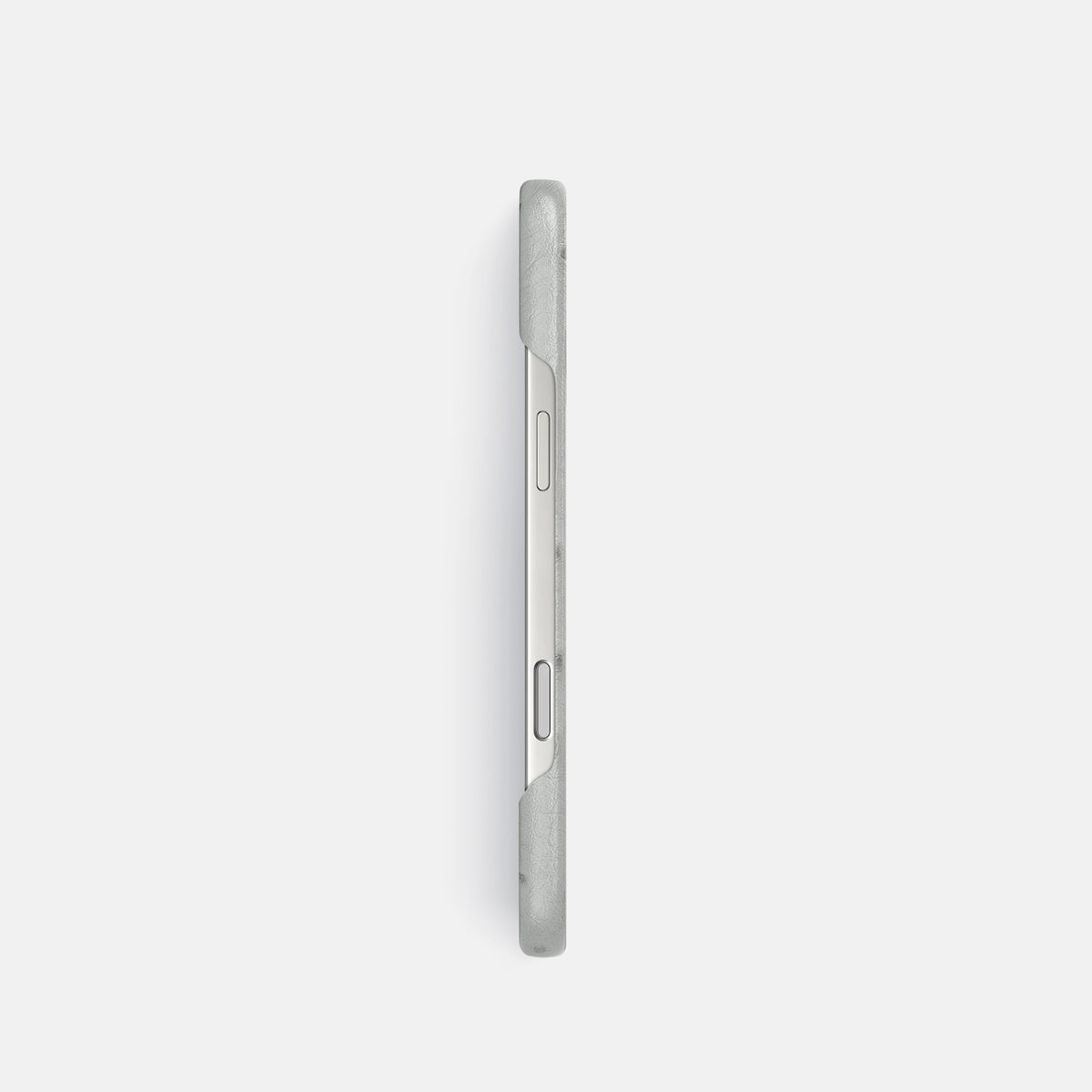 Slim Case For iPhone 17 Pro In Ostrich -3 | White