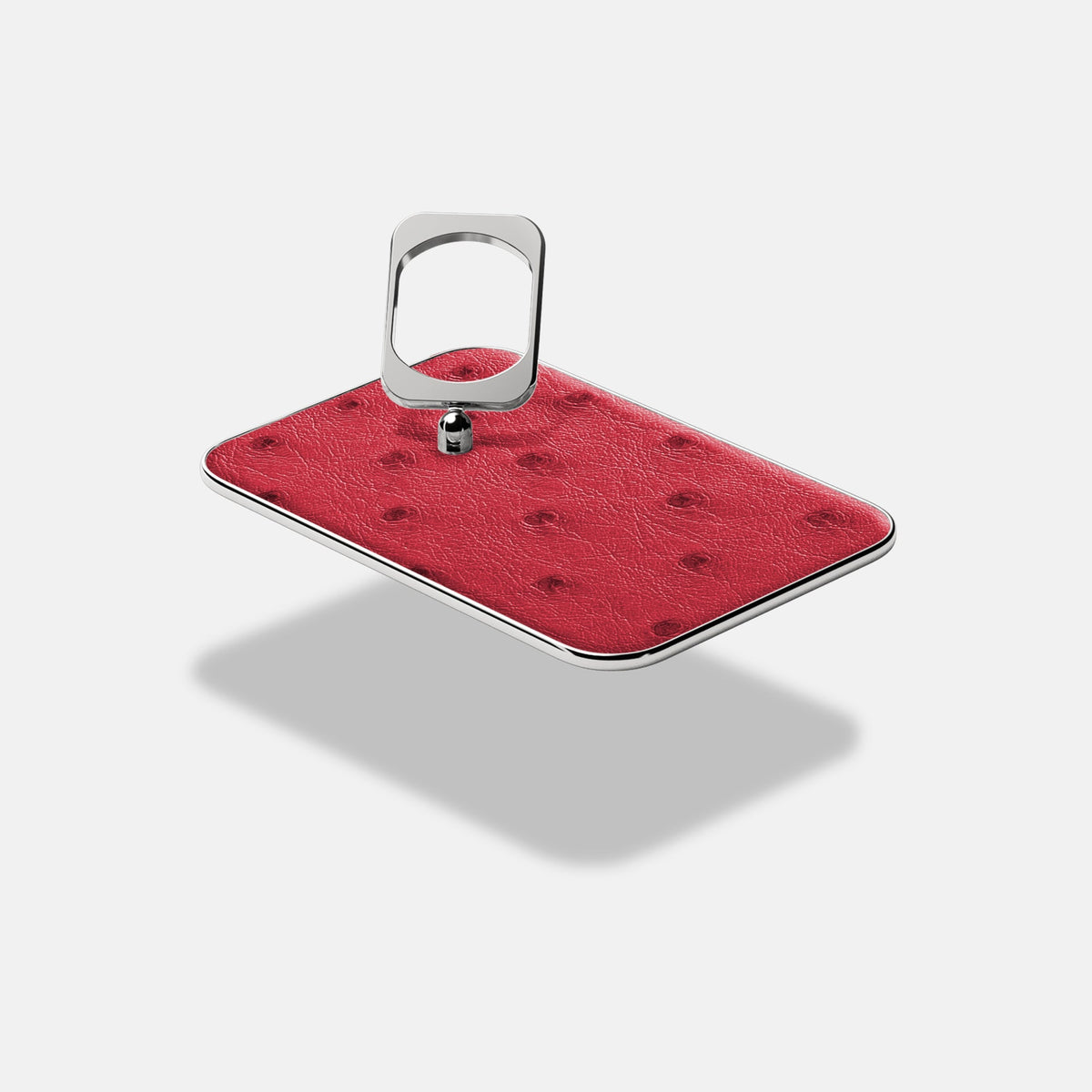 MagSafe Ring For iPhone 18 Pro In Ostrich -4 | Red-Steel