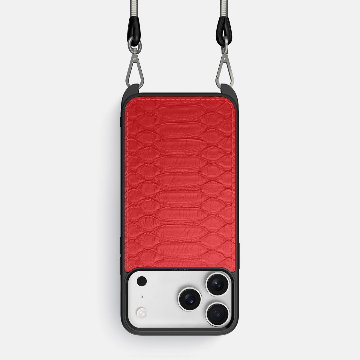 Crossbody Sport Case For iPhone 18 Pro In Python -1 | Red