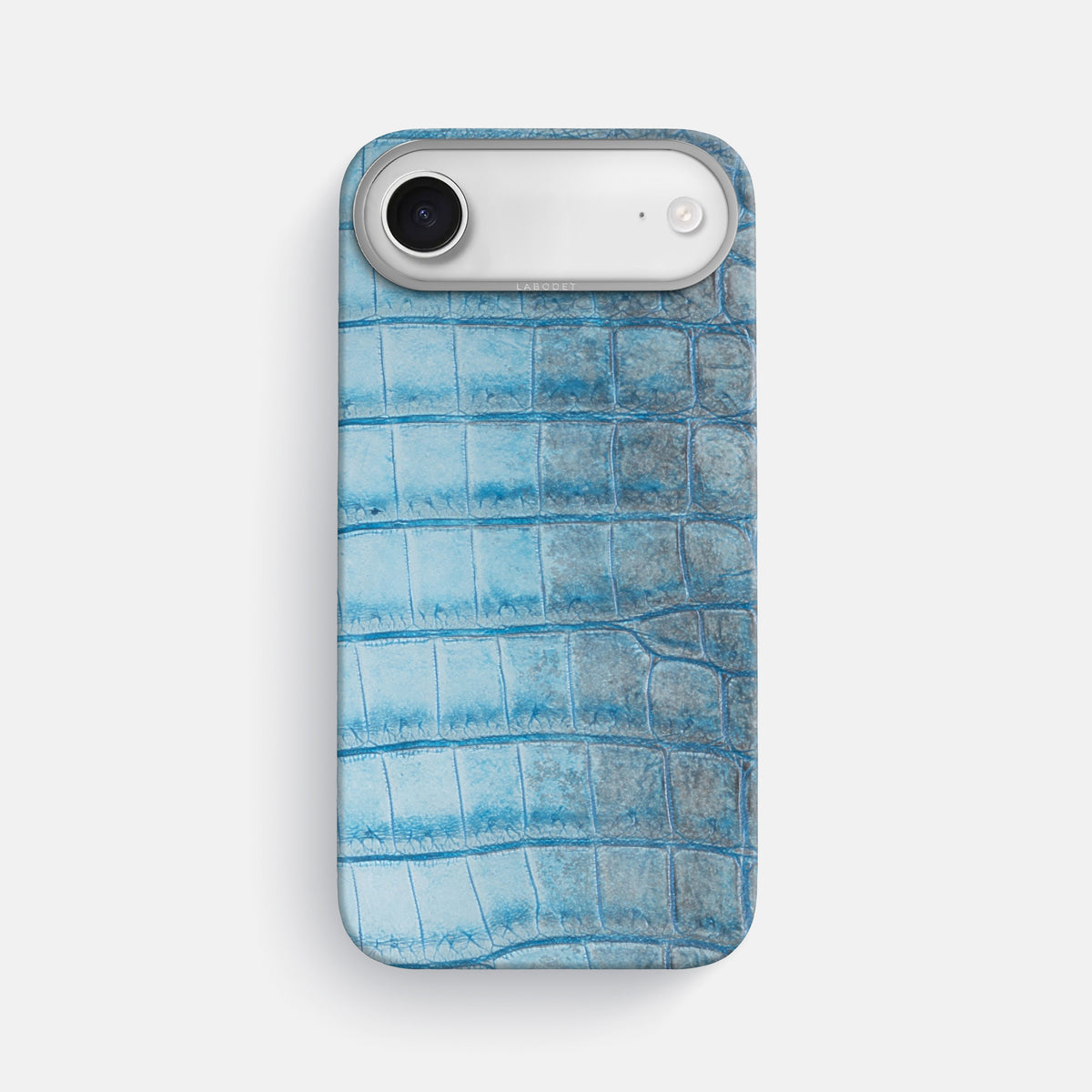 Classic Case For iPhone 17 Air In Himalayan Crocodile -1 | Ice-Blue-Steel