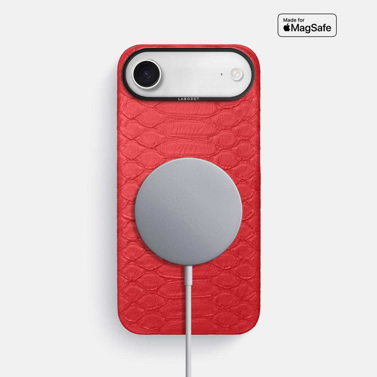 Classic Case For iPhone 17 Air In Python -5 | Red-Black
