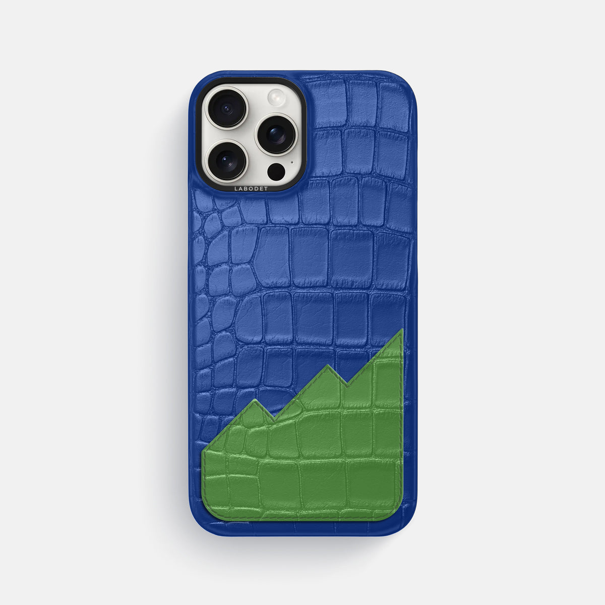 Classic Case With UpOnly For iPhone 16 Pro Max In Alligator -1 | Royal-Blue-Black