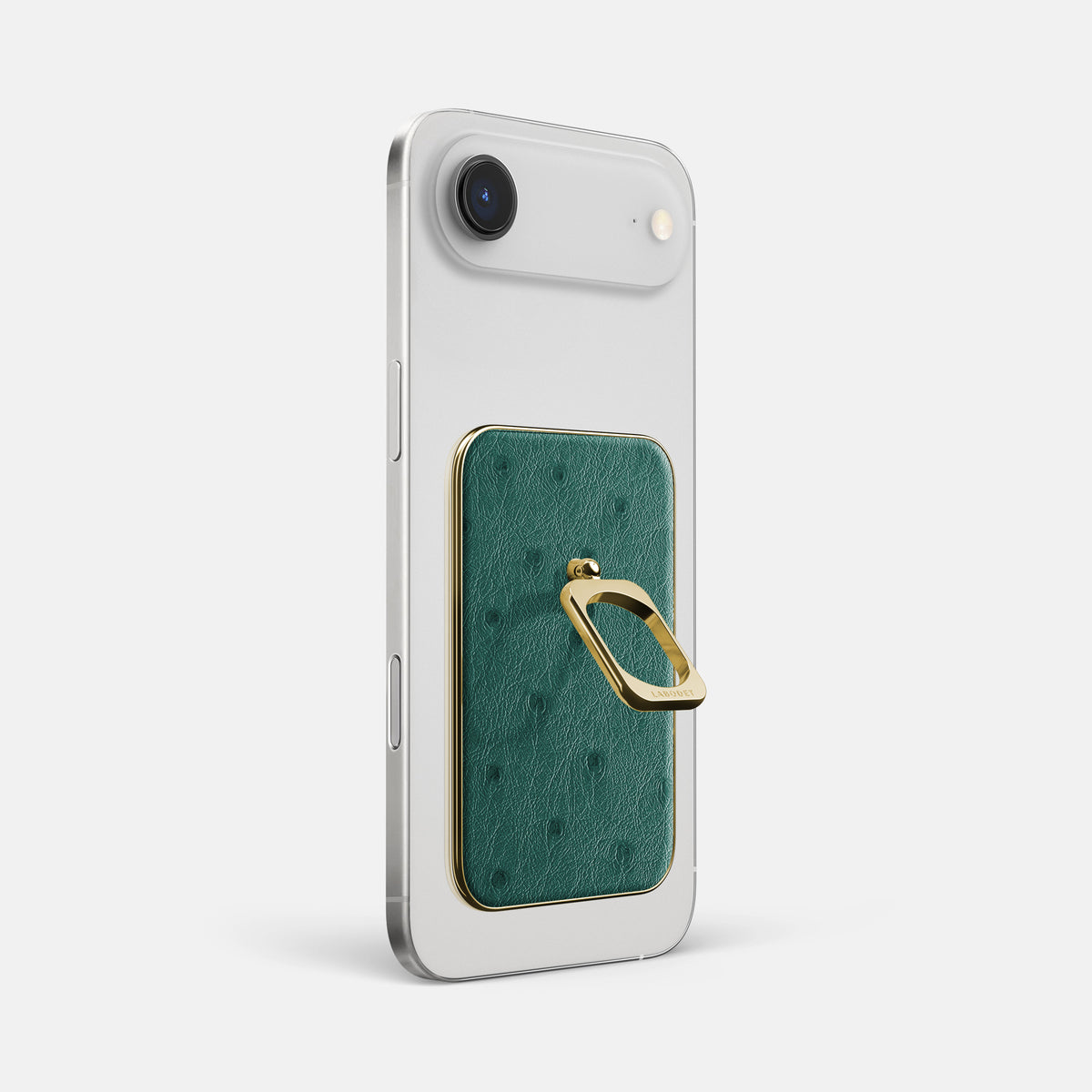 MagSafe Ring For iPhone 17 Air In Ostrich -1 | Forest-Green-Gold