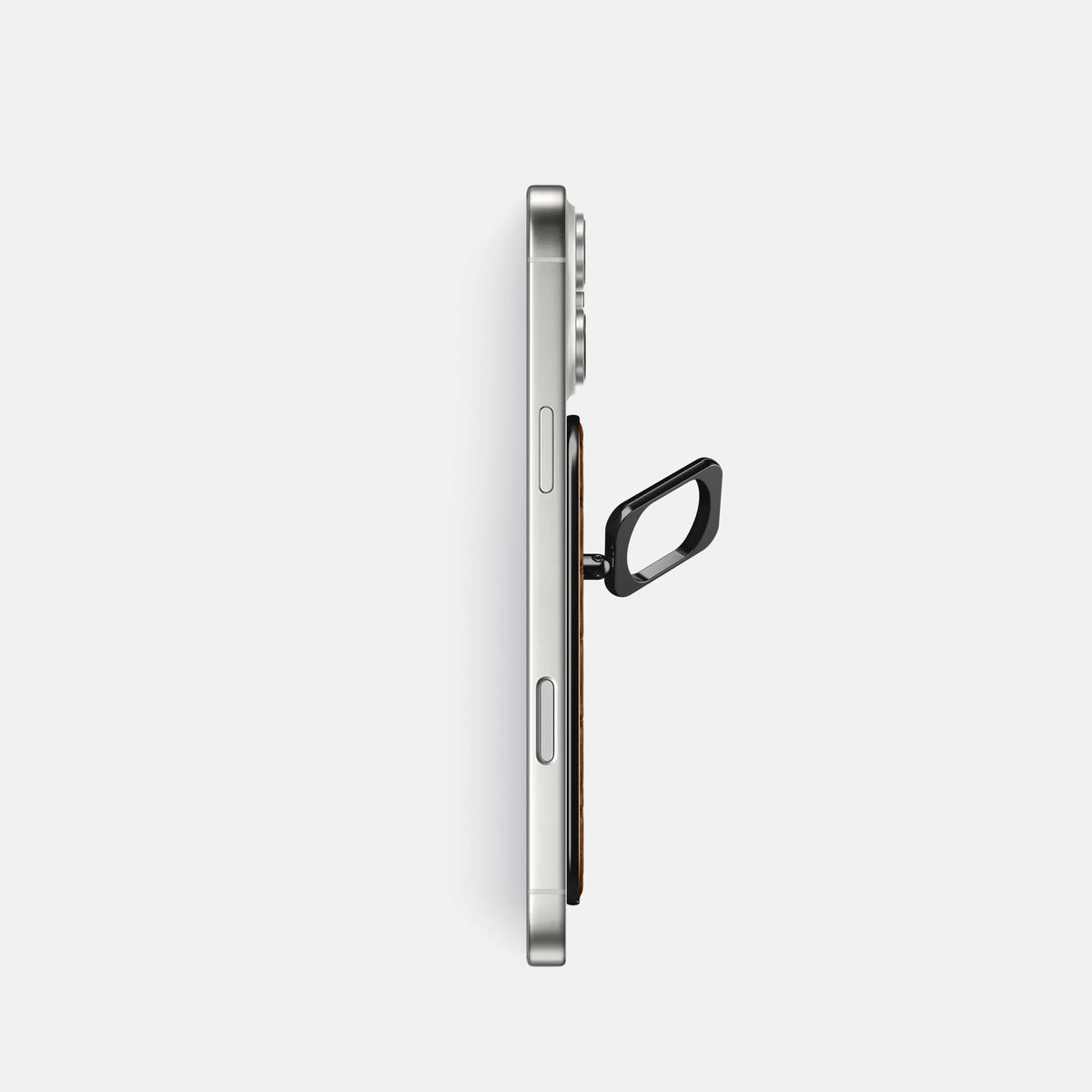 MagSafe Ring For iPhone 18 Pro In Alligator -3 | Honey-Black