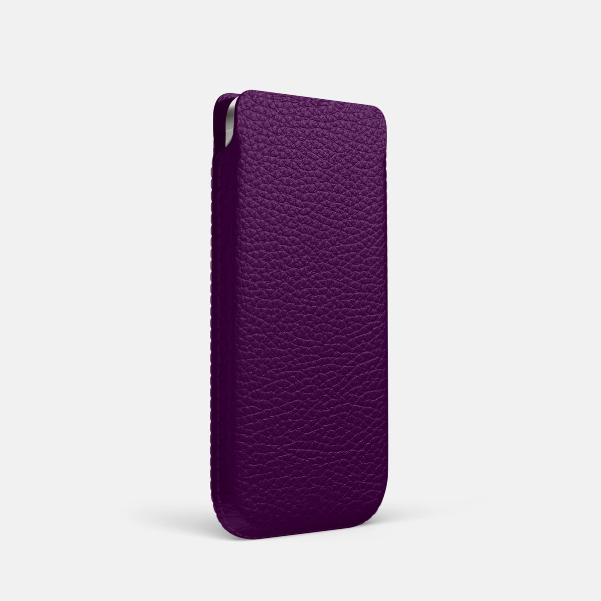 Pouch Case For iPhone 17 Pro In Calf -2 | Violet