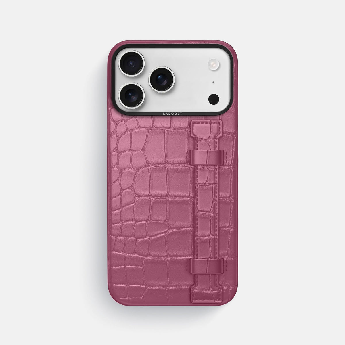 Handle Case For iPhone 18 Pro Max In Alligator -1 | Pink-Lagoon-Black