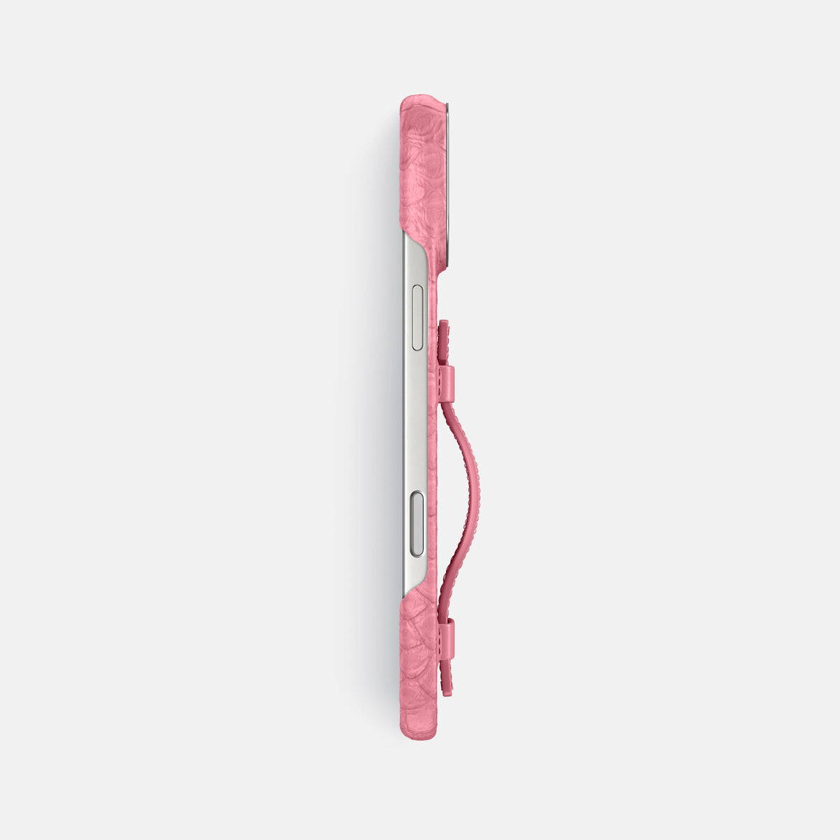 Handle Case For iPhone 17 Pro Max In Python -3 | Pink-Steel