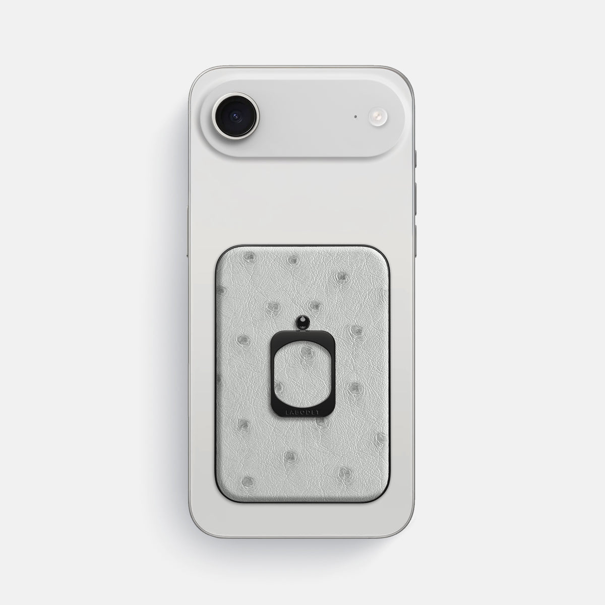 MagSafe Ring For iPhone 17 Air In Ostrich -2 | White-Black